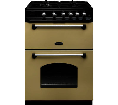 Rangemaster Classic 60 cm Gas Cooker - Cream & Chrome